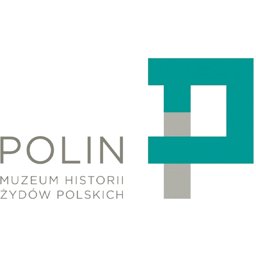 Logotyp Muzeum Historii Żydów Polskich POLIN