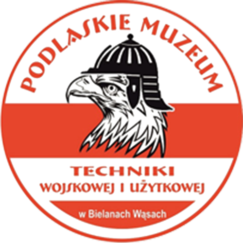 Logotyp Podlaskie Muzeum Techniki Wojskowej i Użytkowej w Bielanach Wąsach
