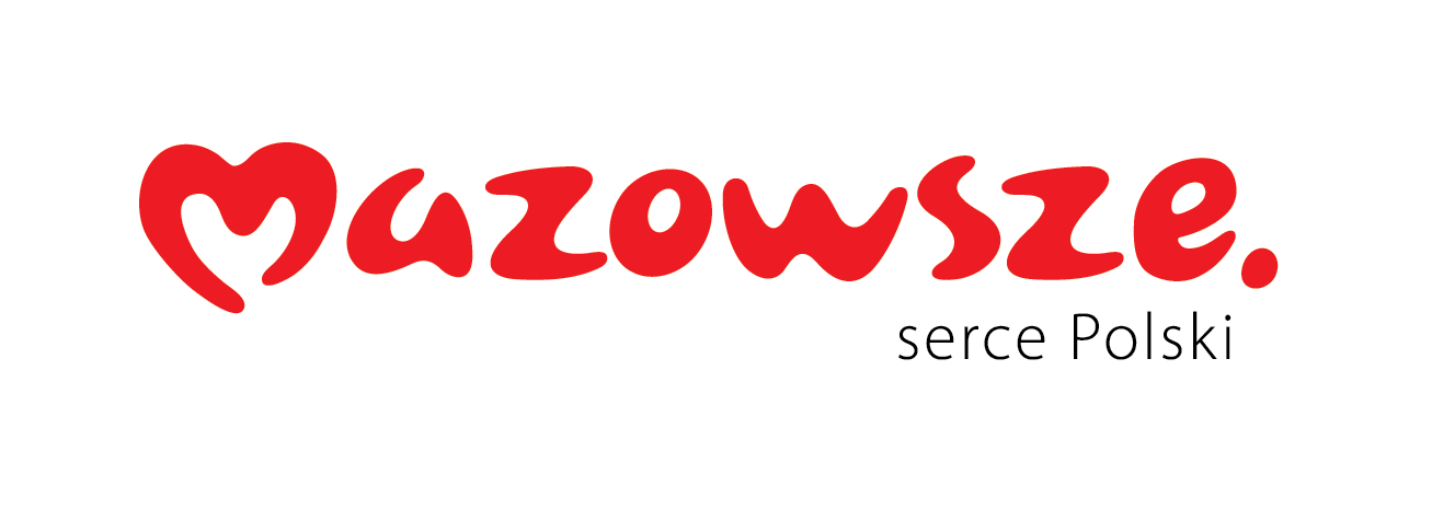 Logotyp Mazowsze — serce Polski