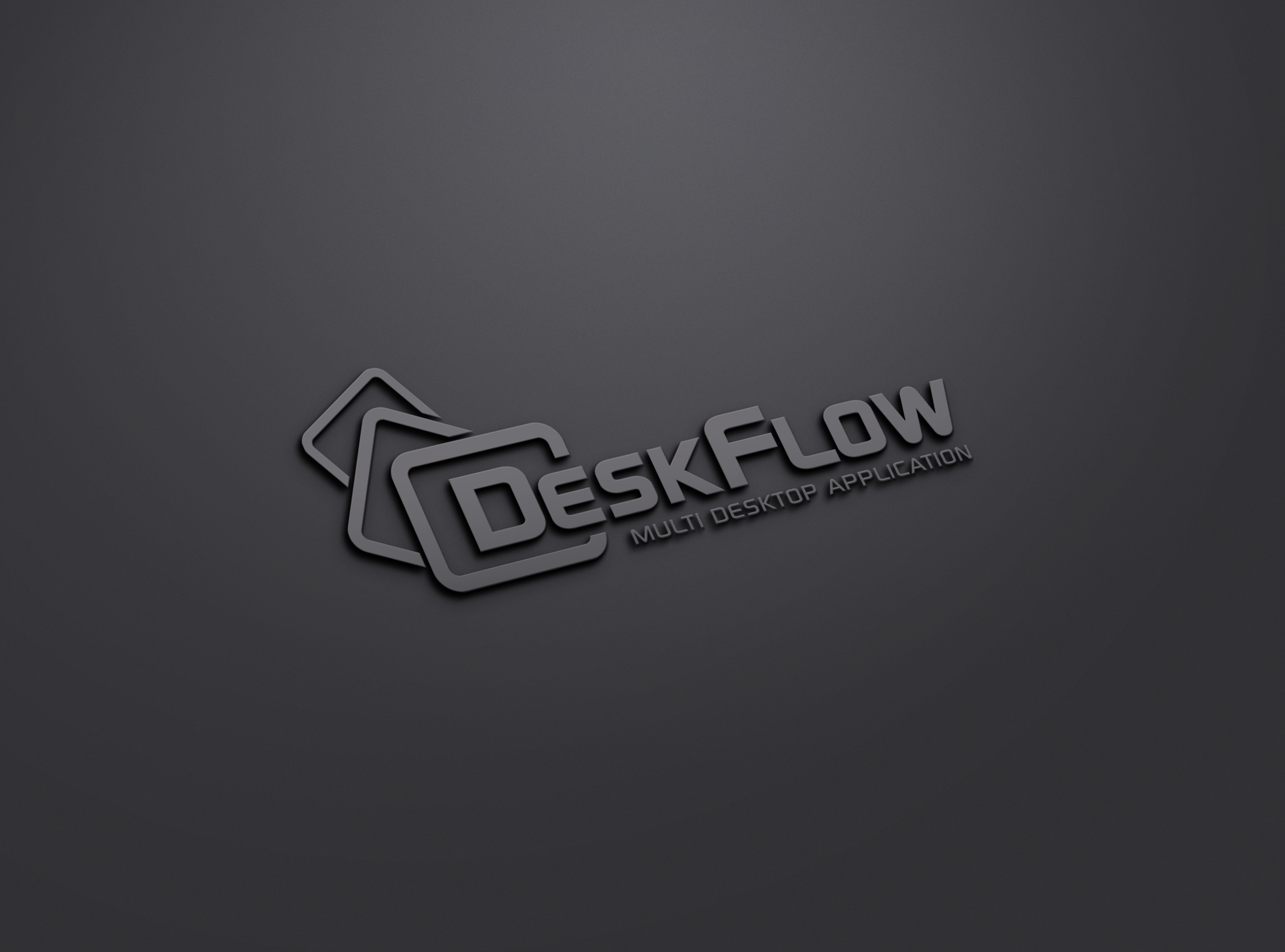 Projekt logotypu Deskflow Interactive