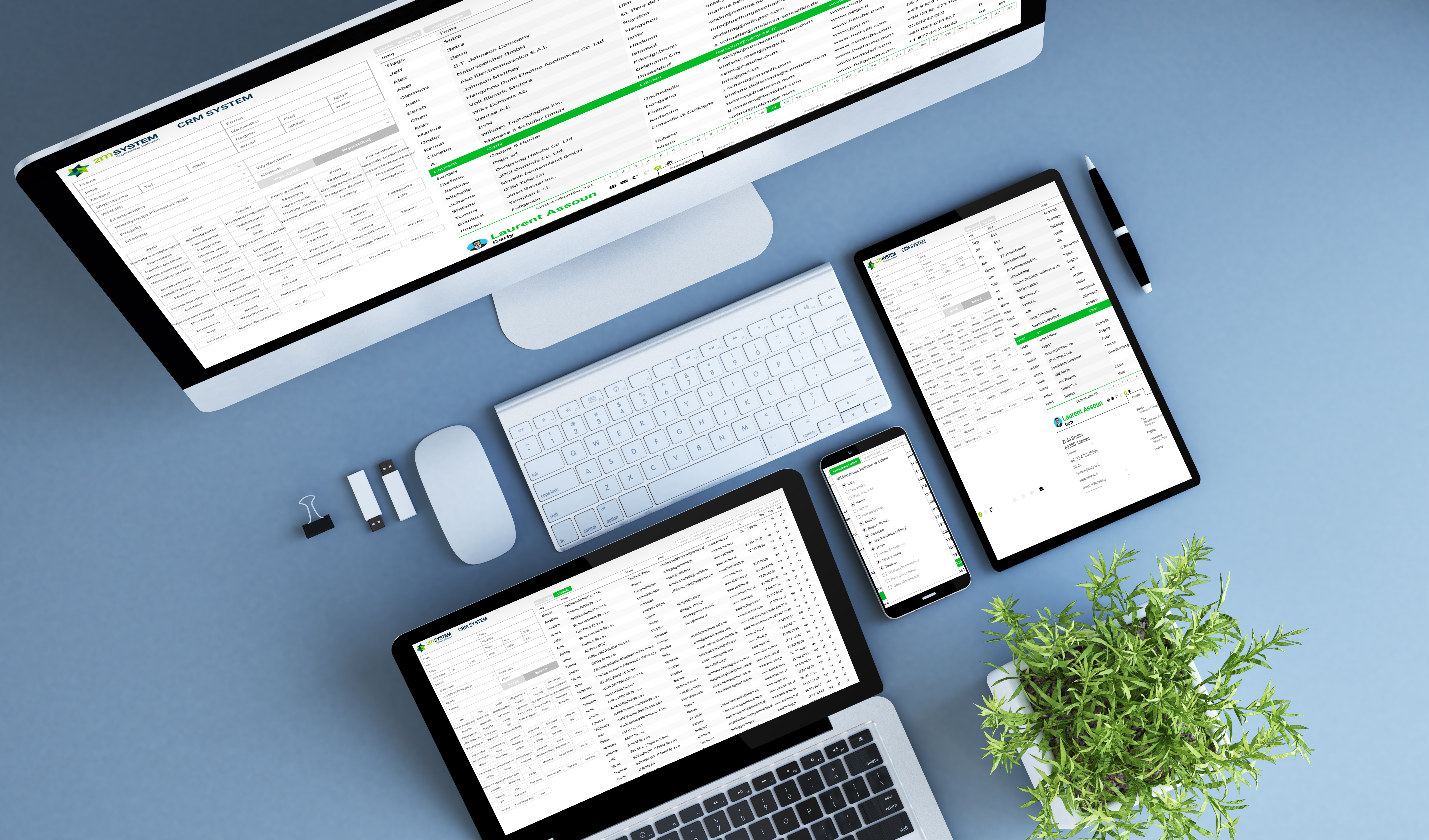 Wewnętrzny system CRM — 2M System