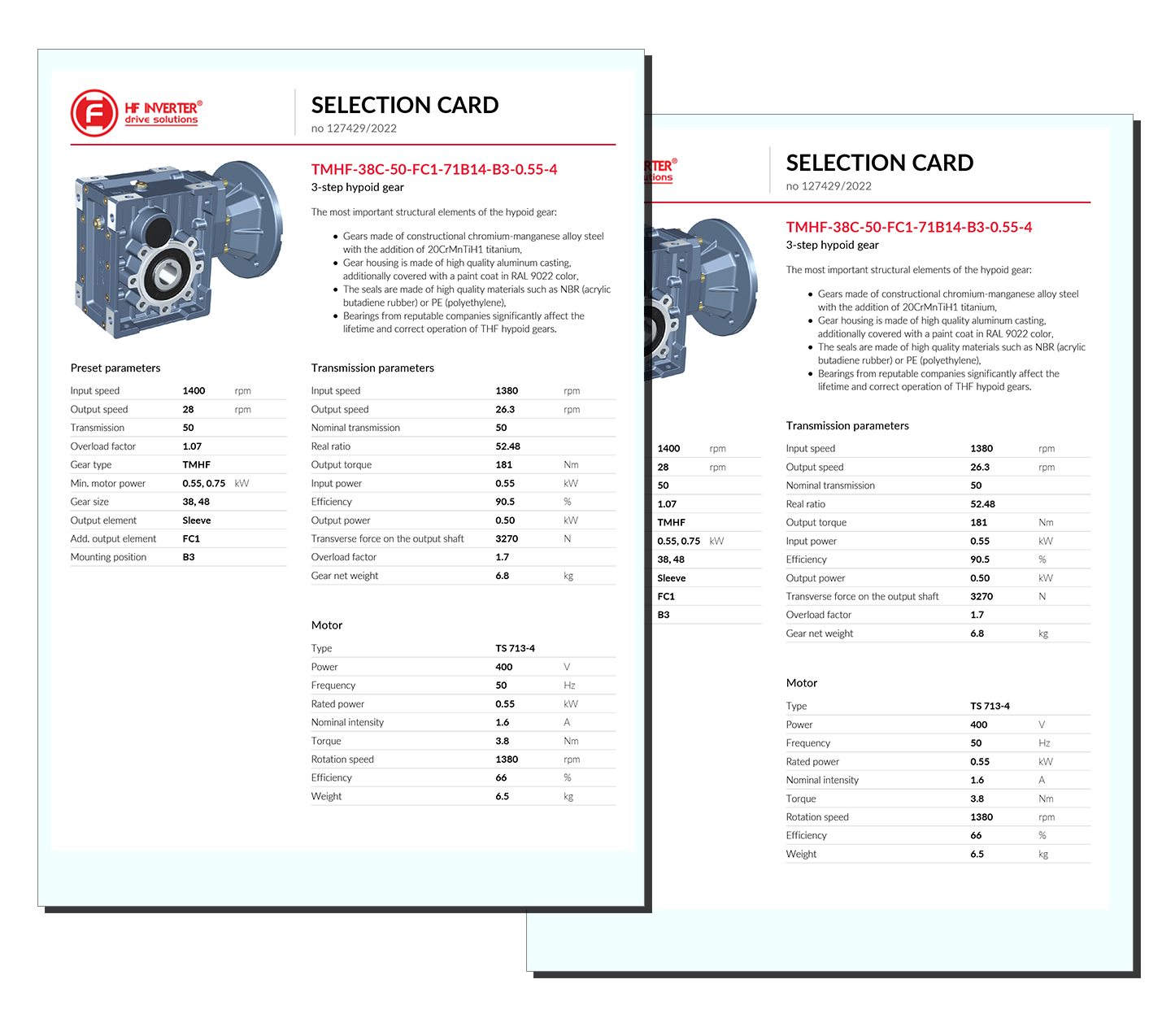 Wygenerowana karta PDF
